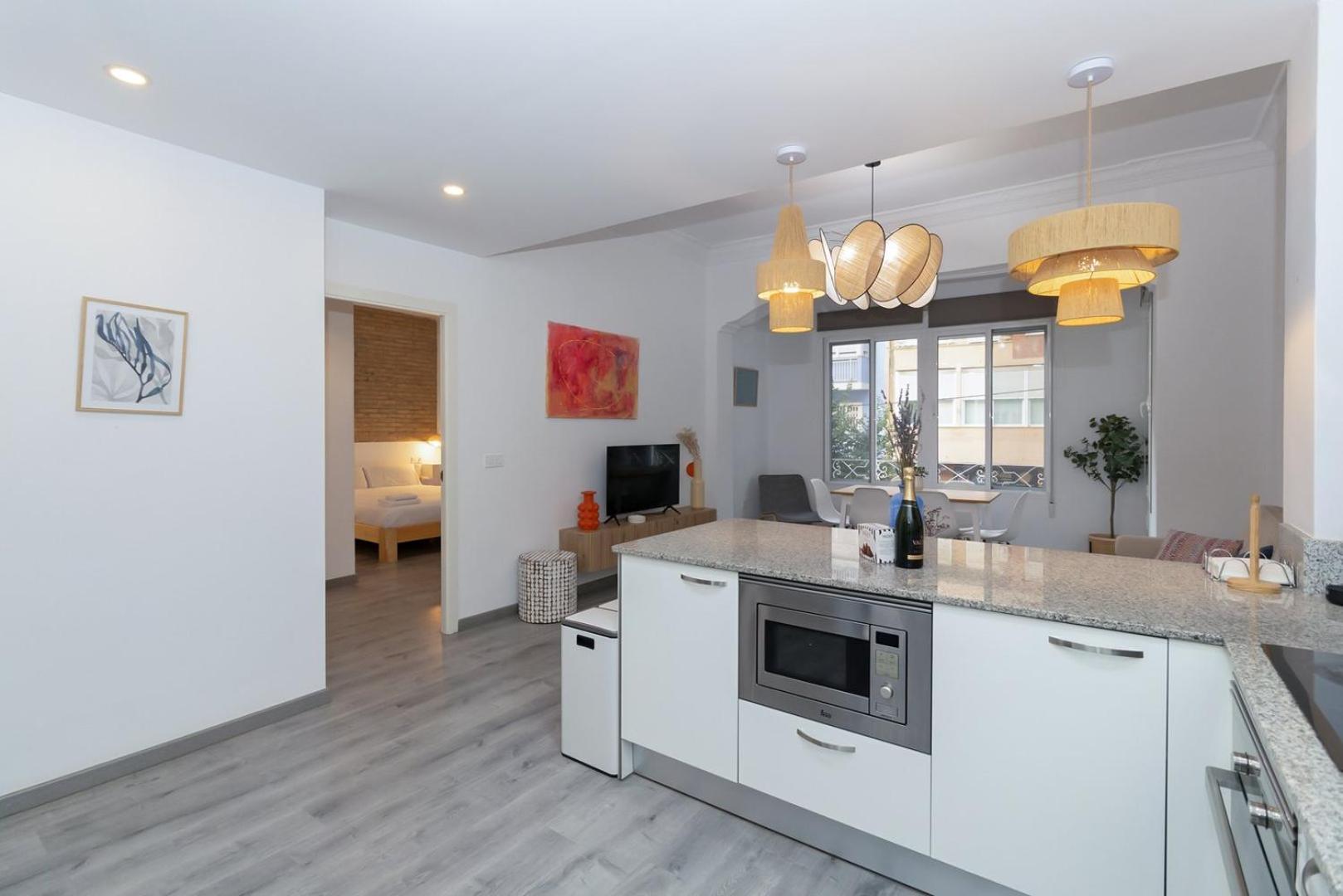 Appartamento Guestready - El Cabanyal Hidden Oasis Valenza Esterno foto